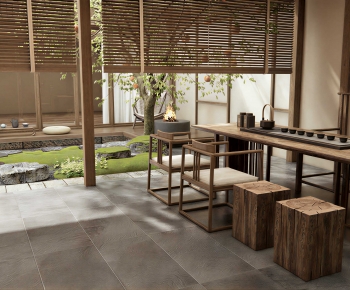 Japanese Style Tea House-ID:915735019