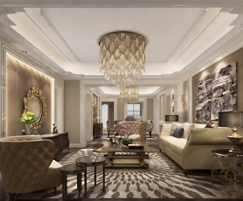 European Style A Living Room-ID:715213065