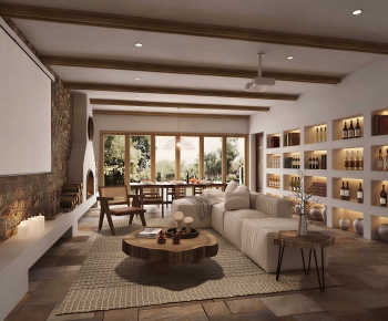 American Style A Living Room-ID:255799066