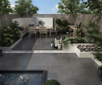 Modern Courtyard/landscape-ID:773624905