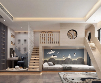 Modern Boy's Room And Son's Room-ID:996546983