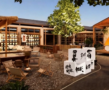 Modern Courtyard/landscape-ID:774040288