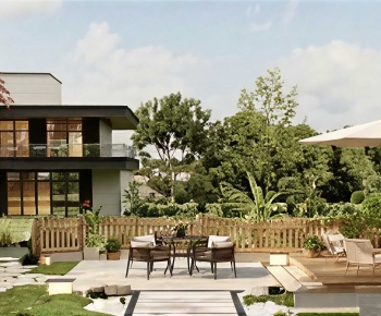 Modern Courtyard/landscape-ID:264343021