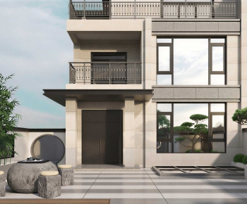 New Chinese Style Detached Villa-ID:735691077