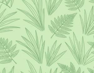 ModernAnimal And Plant Pattern Wallpaper
