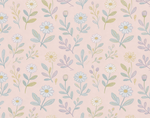 ModernAnimal And Plant Pattern Wallpaper