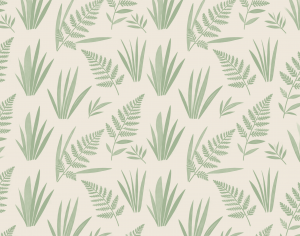 ModernAnimal And Plant Pattern Wallpaper