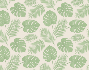ModernAnimal And Plant Pattern Wallpaper