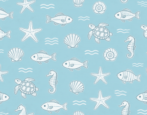 ModernAnimal And Plant Pattern Wallpaper