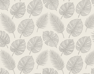 ModernAnimal And Plant Pattern Wallpaper