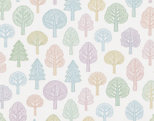 ModernAnimal And Plant Pattern Wallpaper