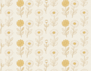 ModernAnimal And Plant Pattern Wallpaper