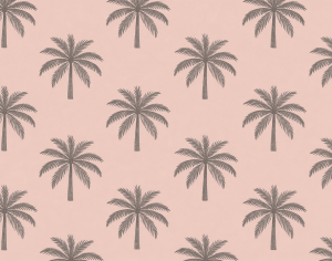 ModernAnimal And Plant Pattern Wallpaper
