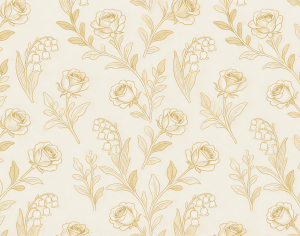 ModernAnimal And Plant Pattern Wallpaper