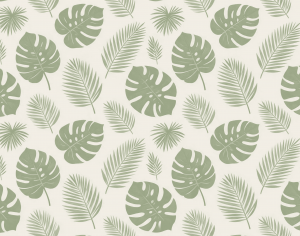 ModernAnimal And Plant Pattern Wallpaper