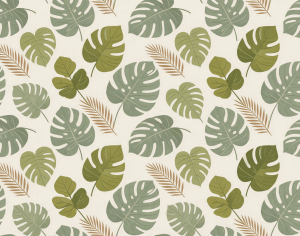 ModernAnimal And Plant Pattern Wallpaper