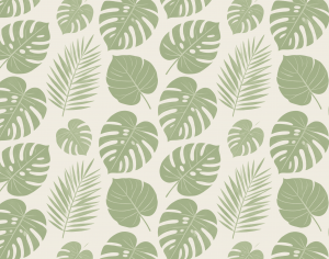 ModernAnimal And Plant Pattern Wallpaper