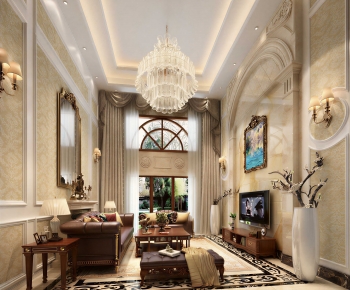 European Style A Living Room-ID:334031112