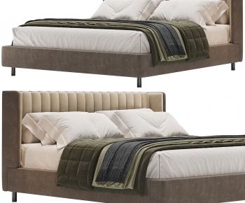 Modern Double Bed-ID:414448984