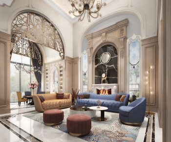 European Style A Living Room-ID:221112975