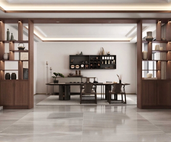 New Chinese Style Tea House-ID:932333951