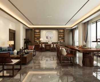 New Chinese Style Manager's Office-ID:352109918