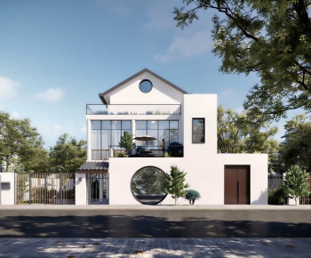 Modern Detached Villa-ID:389148951