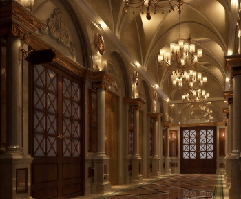 European Style Corridor-ID:591947082