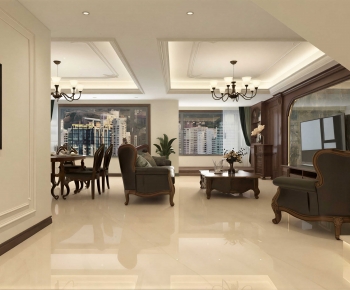 European Style A Living Room-ID:393565893
