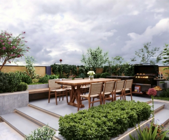 Modern Courtyard/landscape-ID:918664932