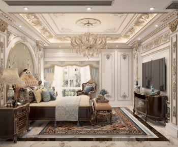European Style Bedroom-ID:369834908