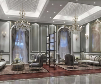 European Style A Living Room-ID:536604884