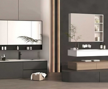 Modern Bathroom Cabinet-ID:488095054