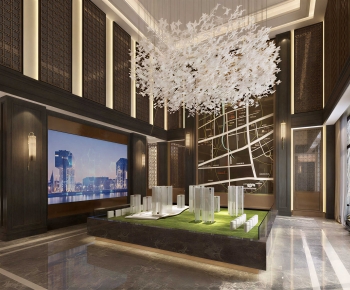 New Chinese Style Reception Hall-ID:185627945