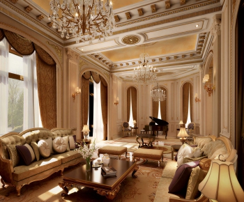 European Style A Living Room-ID:422982934