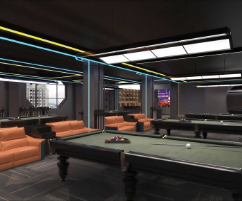 Modern Billiard Room-ID:122006891