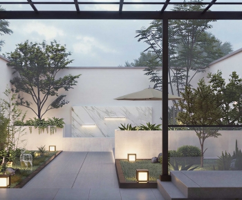 Modern Courtyard/landscape-ID:422809196