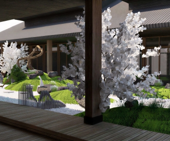 Japanese Style Courtyard/landscape-ID:577461007