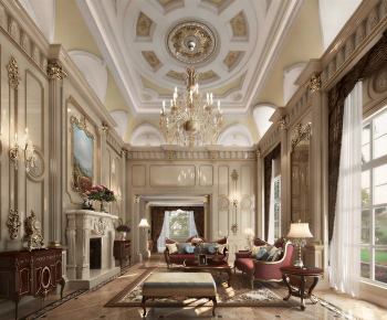 European Style A Living Room-ID:510195029