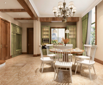 American Style Dining Room-ID:910798075