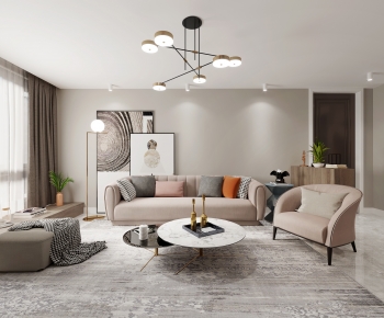 Modern A Living Room-ID:304430011