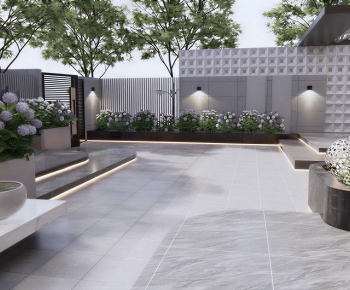 Modern Courtyard/landscape-ID:838915113