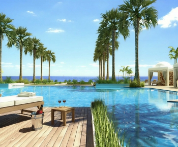 Modern Swimming Pool-ID:900496017
