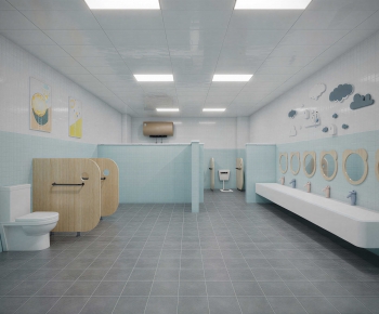 Modern Children's Restroom-ID:998631005