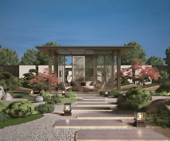 New Chinese Style Courtyard/landscape-ID:899352073