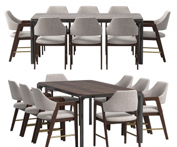 Modern Dining Table And Chairs-ID:386893039