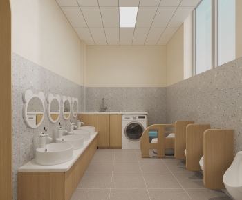 Modern Children's Restroom-ID:229720123