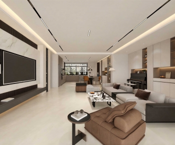 Modern A Living Room-ID:868864069