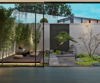 Japanese Style Courtyard/landscape-ID:813690901