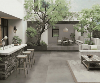 Modern Courtyard/landscape-ID:891412021